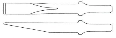 Dleto za kovice 15x150 mm za P2530-H/31-H