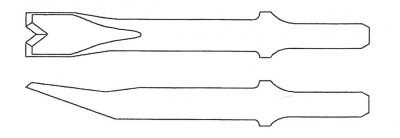 Dleto s točkovnim zvarjem 19x145 mm za P2530-H/31-H